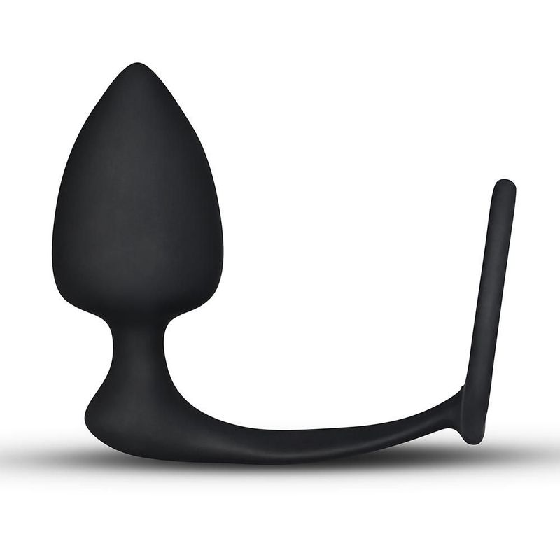 Combo Threat Cock Ring - Anal Butt Plug