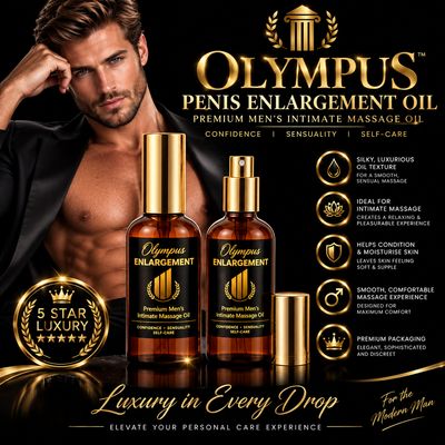 Olympus Penis Enlargement Oil – Natural Male Enhancement Massage Oil