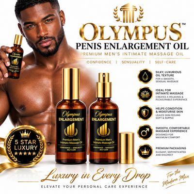 Olympus Penis Enlargement Oil – Natural Male Enhancement Massage Oil