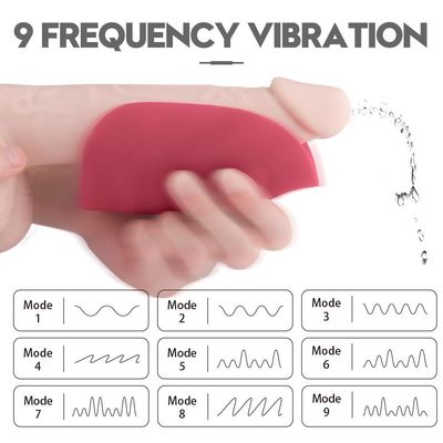 Vibro-Max Pro™ Silent 18-Mode Luxury Male Vibrator Sleeve – Red