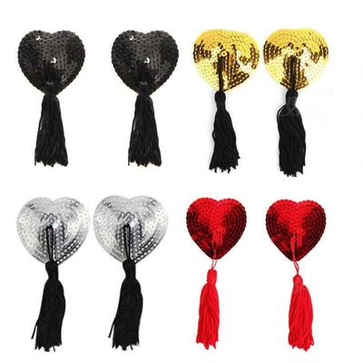 Heart Tassel Nipple Pasties