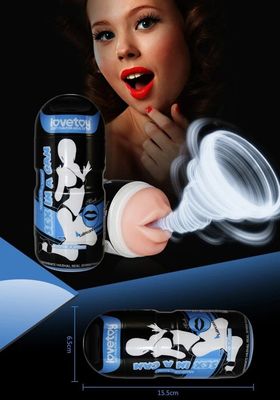 Vibrating Realistic Mouth Masturbator