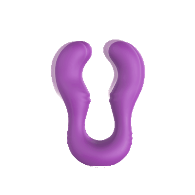 Delux Duel Stimulator Remote Control Vibrator