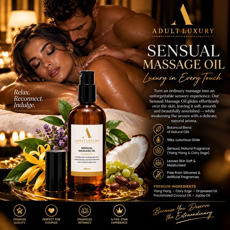 Adult Luxury Sensual Massage Oil