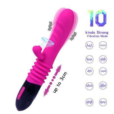 V.I.P Sucking Blowing Thrusting Vibrator