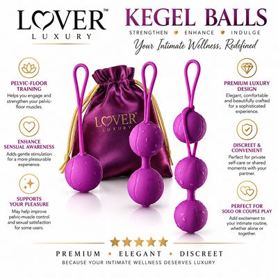 Lover™ Luxury Kegel Balls – Purple