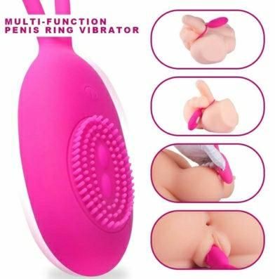 Fearless Love Vibrator Multifunctional Cock Ring Couples Sex Toy