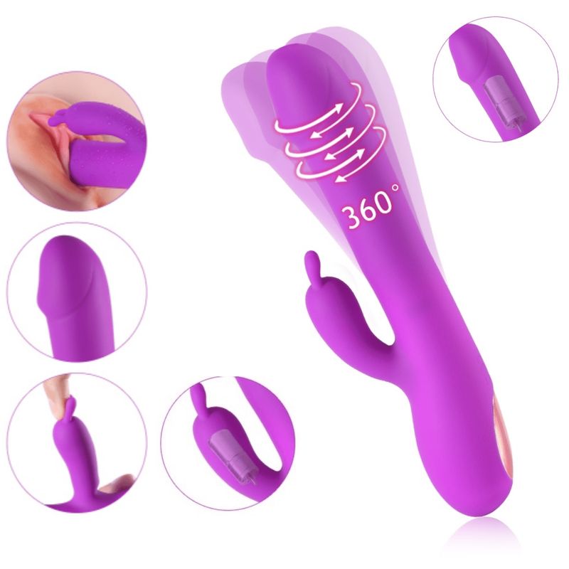 Swing™ Rotating Rabbit Vibrator - Adult Luxury Swing™ Rotating Rabbit Vibrator - Adult Luxury