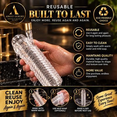 Big C Penis +70% Extender Sleeve – Dylan Penis Sleeve