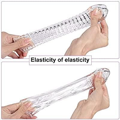 Mega Mighty Penis Extender Sleeve + 70% (Textured)