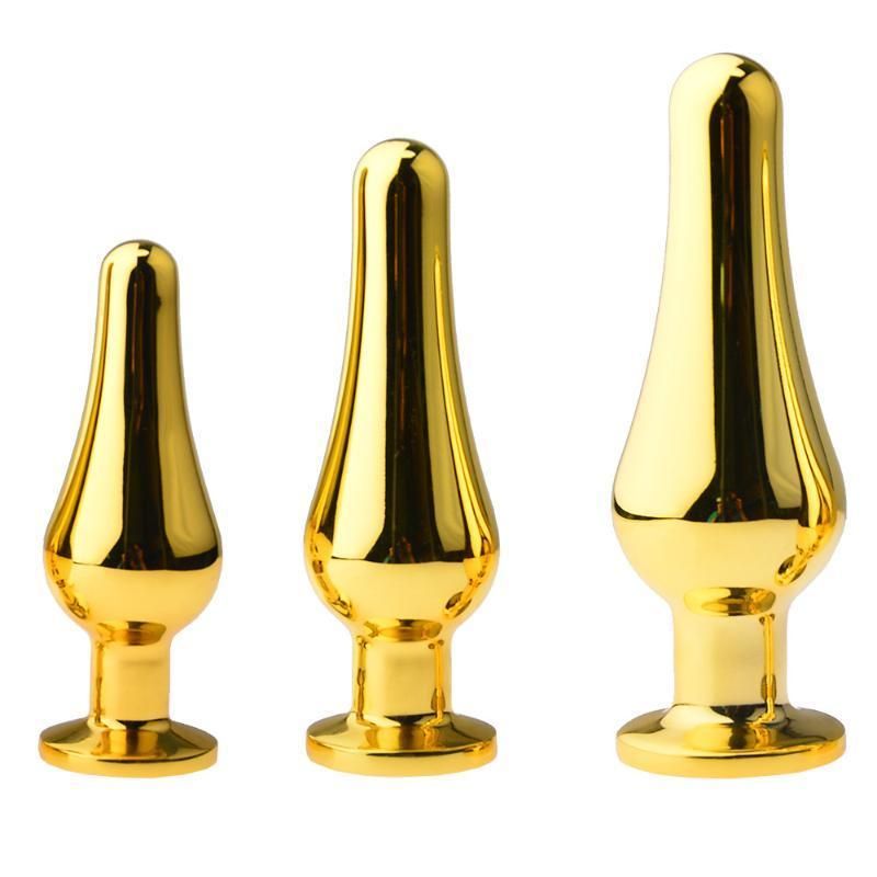 Adult Luxury Royal Gold Premium Butt Plug Anal Steel Set Adult Luxury Royal Gold Premium Butt Plug Anal Steel Set