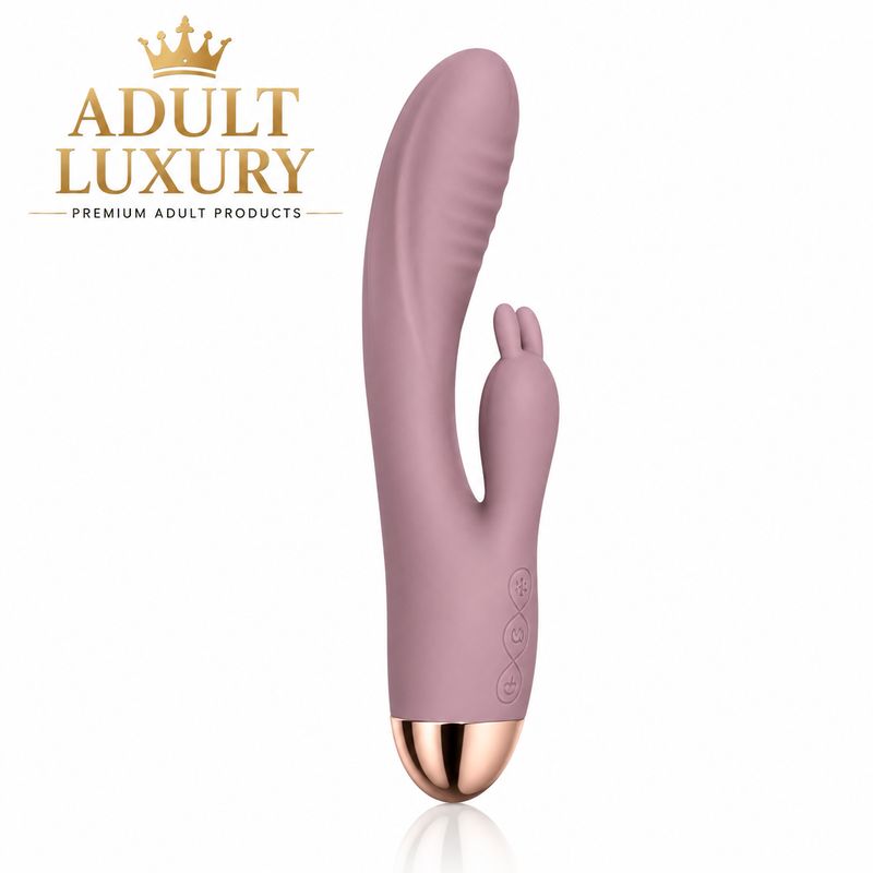Rose Gold Luxury Blissful Rabbit Vibrator