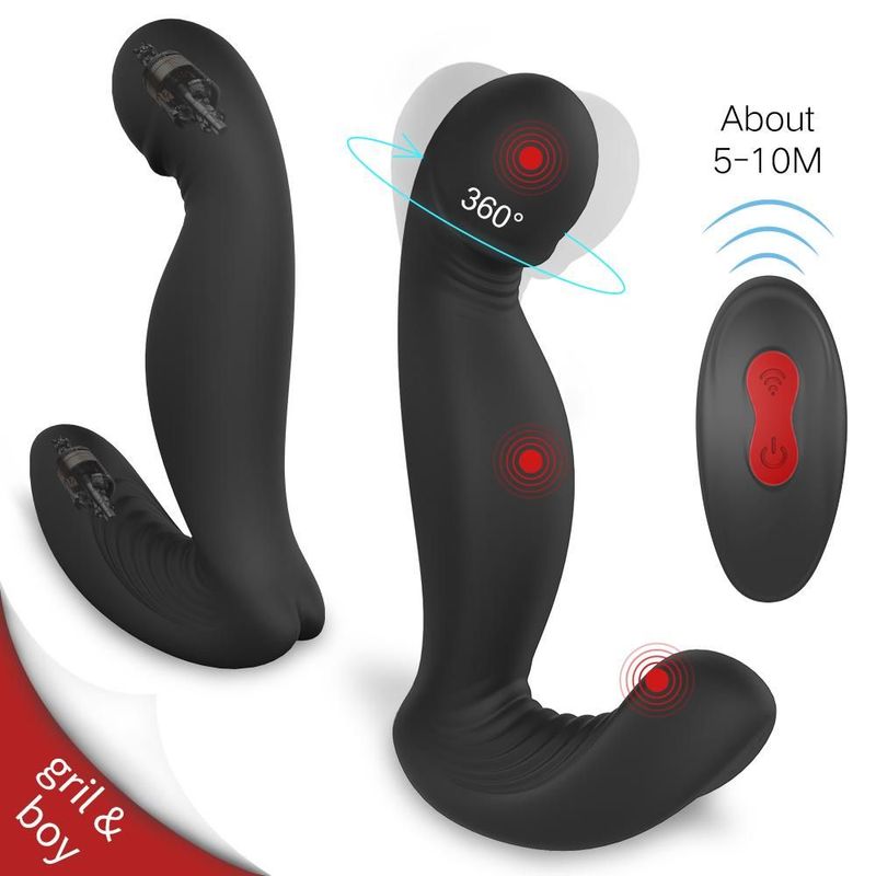 Unisex 360 Premium Anal Vibrator With Remote