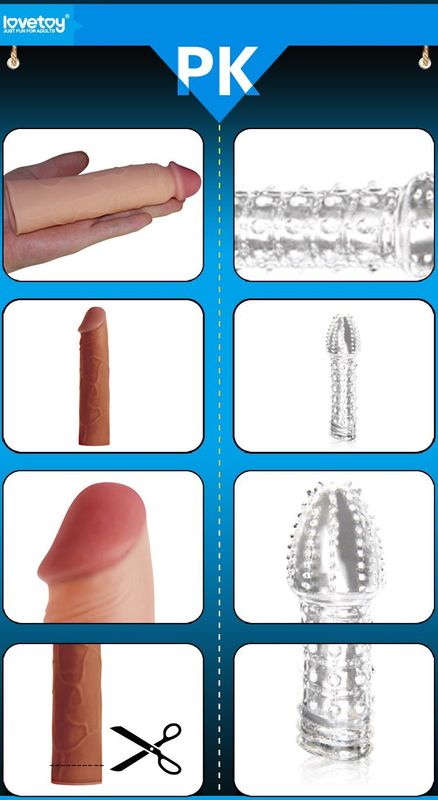 Add 2.5 cm Pleasure X Tender Penis Sleeve