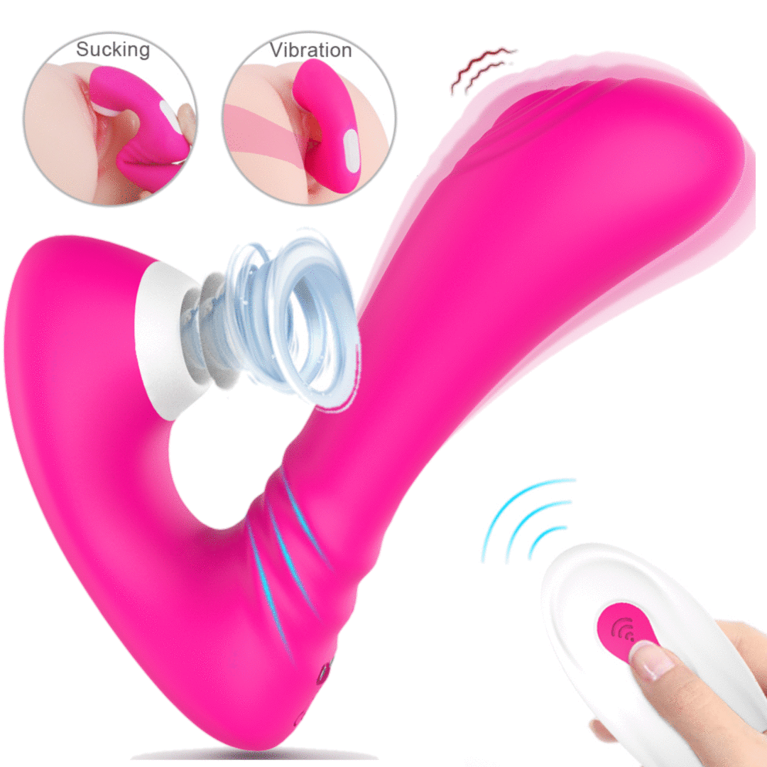 Nemesis™ Sucking and Pulsating Vibrator Nemesis™ Sucking and Pulsating Vibrator