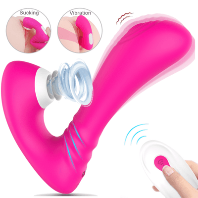 Nemesis™ Sucking and Pulsating Vibrator Nemesis™ Sucking and Pulsating Vibrator