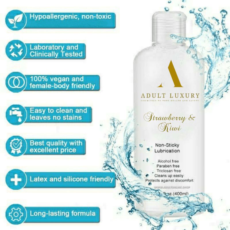 Adult Luxury Strawberry and Kiwi Lubricant