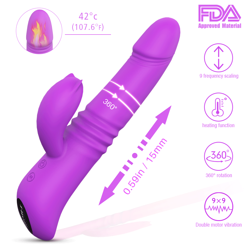 Premium Exotic Heat Master Vibrator Premium Exotic Heat Master Vibrator