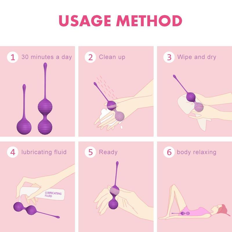 Lush ® Purple Luxury Premium Kegel Balls