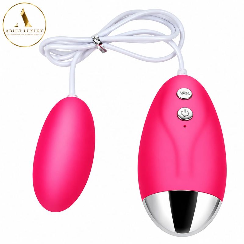 Vibe-It Pink Lady Love Balls – Premium Silicone Remote Control Vibrating Pleasure Egg