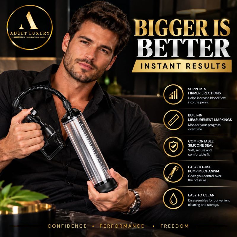 Power Penis Pump | Premium Vacuum Pump for Men