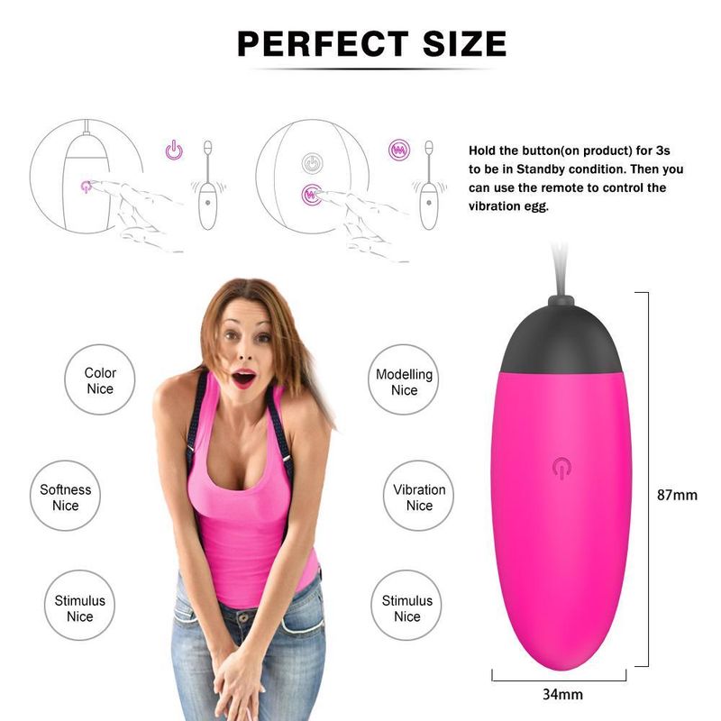 Aphrodisiac Couples Vibrating Remote Love Egg