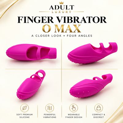 Finger Vibrator O Max Vibrator