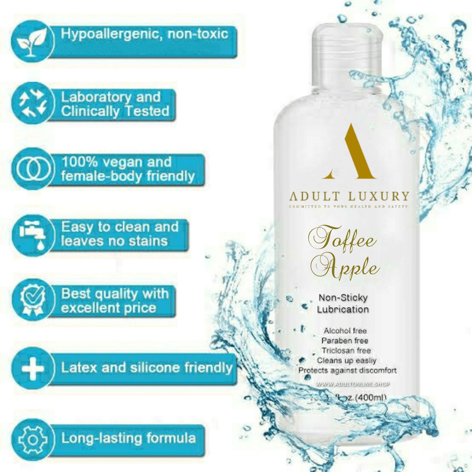 Adult Luxury Toffee Apple Lubricant