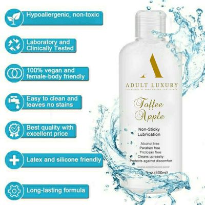 Adult Luxury Toffee Apple Lubricant