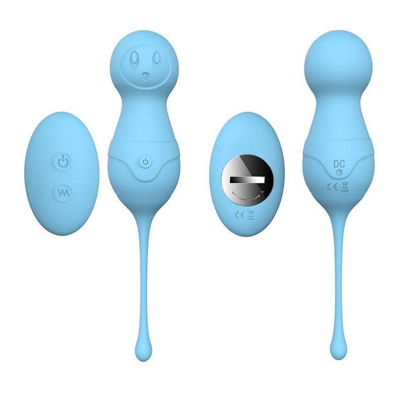 Exclamation Couples Vibrator - Blue