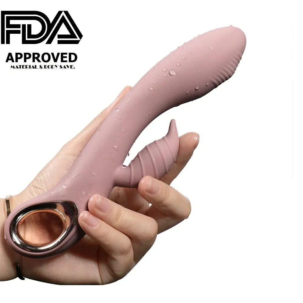 Rose Gold Ecstasy G-spot Clitoris Vibrator