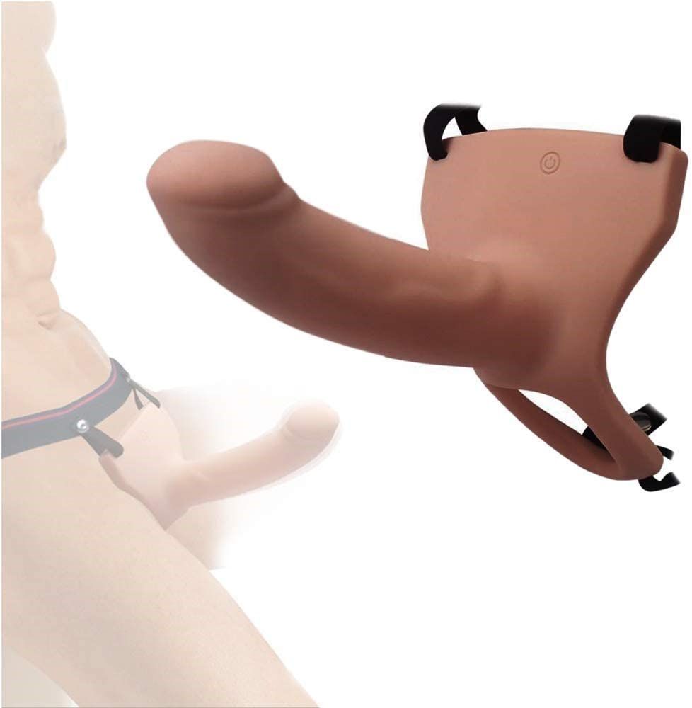 Adult Luxury Hollow Strap On Dildo Universal Size