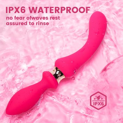 Queen of Pleasure Vibrator + Anal Plug