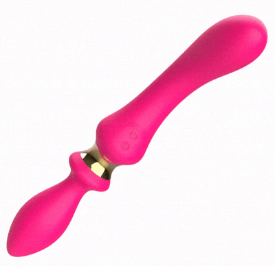 Queen of Pleasure Vibrator + Anal Plug