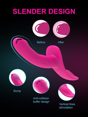 Adult Luxury Dual Stimulation Strap On Vibrator