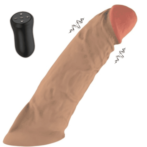 Thrill Extension Vibrating Penis Sleeve