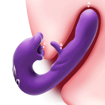 GENIE 3 in 1 Flapping Vibrator