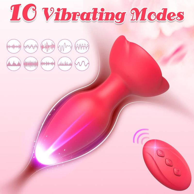 Rosy Rear App Controlled Anal Plug