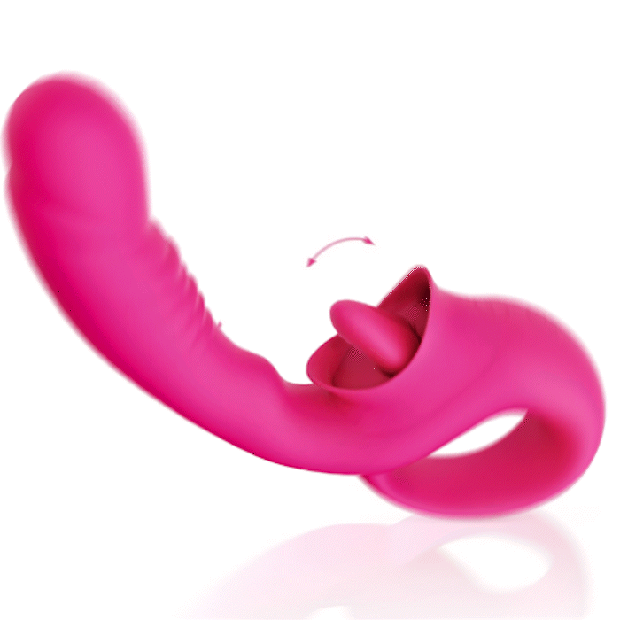 SkyRocket Power Thrusting and Licking Vibrator