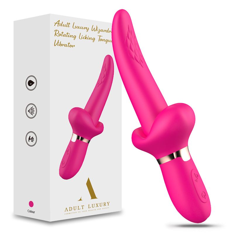 Wizary-Licking Rotating Tongue G-Spot Vibrator