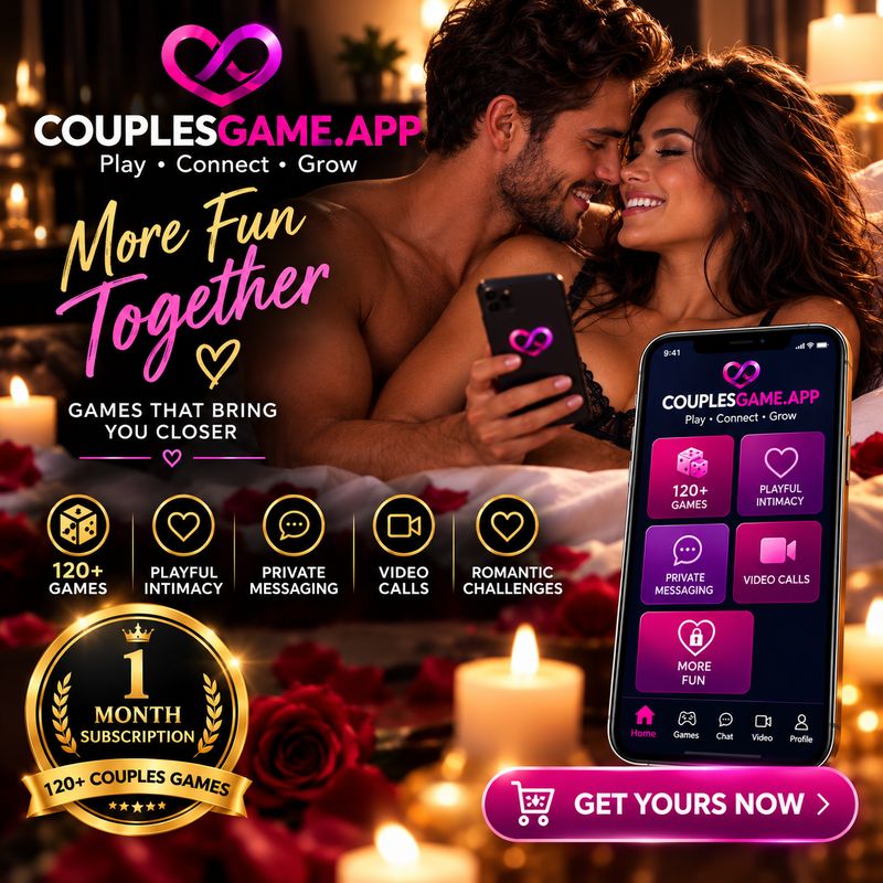 CouplesGame.App 1 Month Subscription | 120+ Couples Games