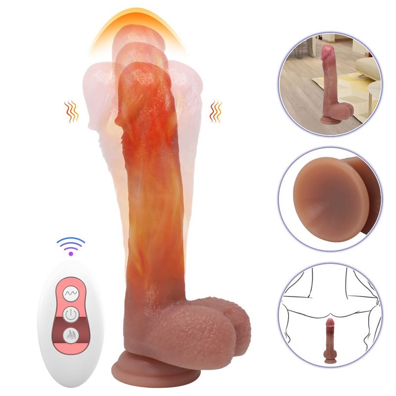 Don Juan Thrusting Heating Spinning Remote Control Dildo Don Juan Thrusting Heating Spinning Remote Control Dildo