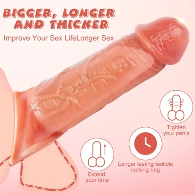 Adult Luxury Realistic Enlargement Sleeve – Enormous