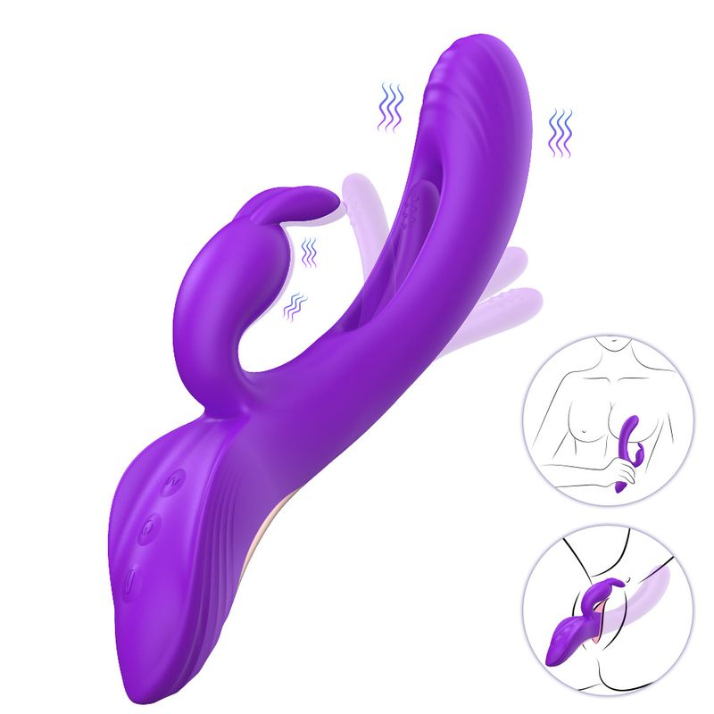 Adult Luxury Mystical 3-in-1 Flapping Vibrator
