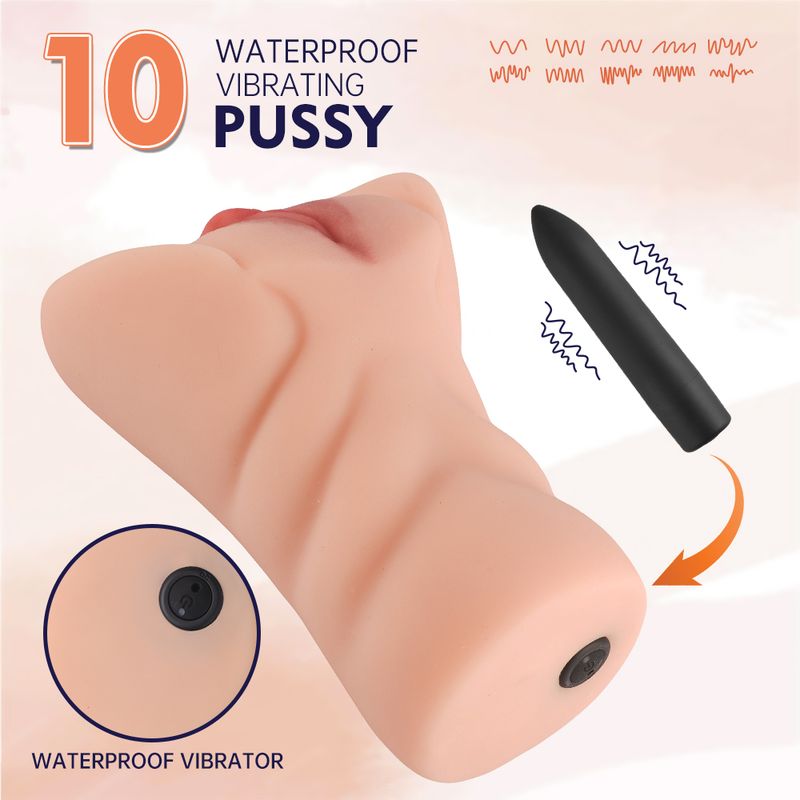 Adult Luxury Thrusting Premium Vibrating Masturbator