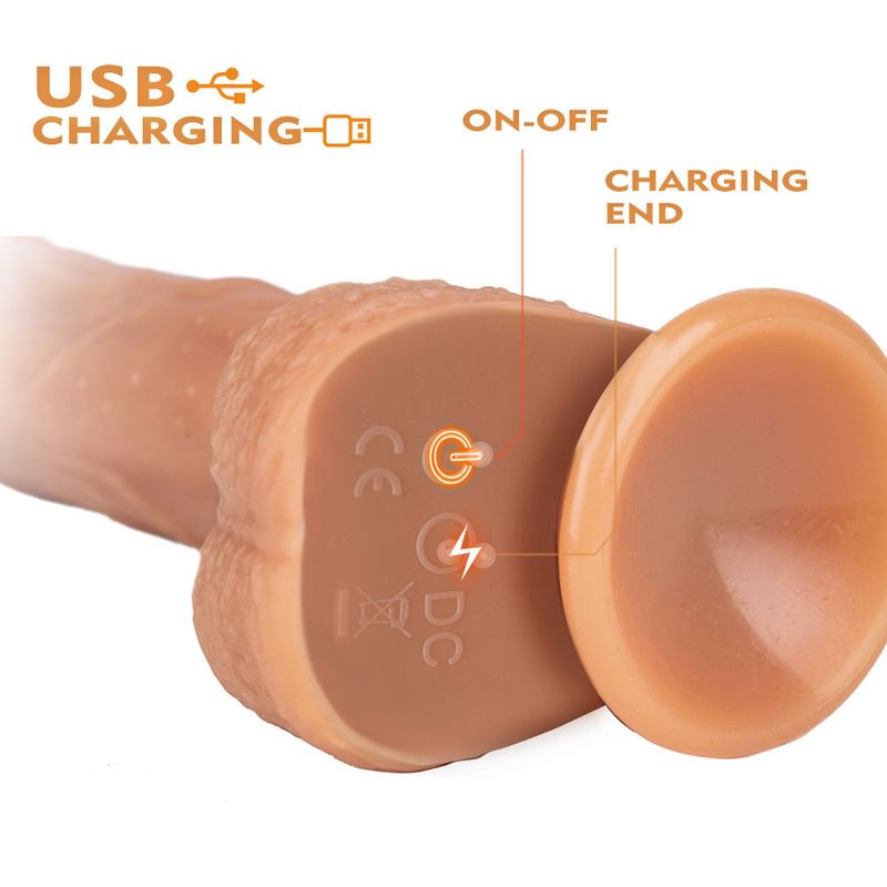 Adult Luxury Premium 4 in 1 Vibrating Dildo