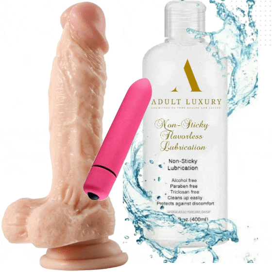 Weekly Sex Toy Deal For Her – Dildo, Bullet Vibrator & Free Luxury Lube