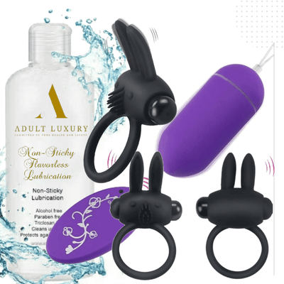 Adult Luxury Couples Pleasure Booster – 3-Piece Weekly Sex Toy Combo