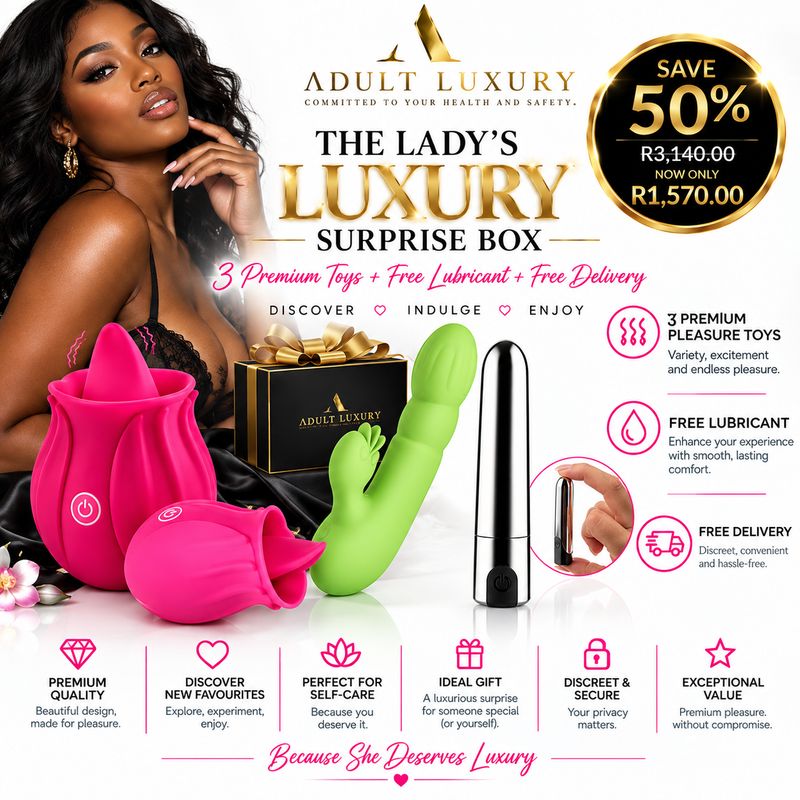Lady's Luxury Sex Toy Surprise Box for Her – 3 Premium Pleasure Toys Lady's Luxury Sex Toy Surprise Box for Her – 3 Premium Pleasure Toys