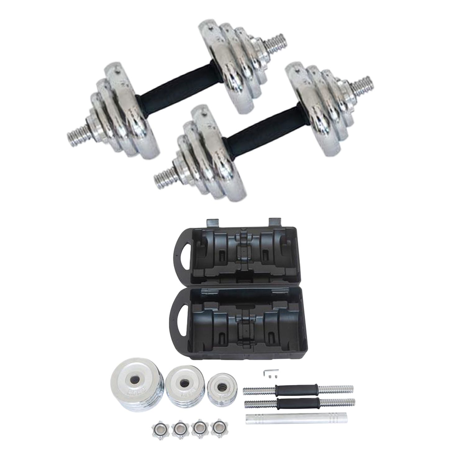 44 lb Adjustable Dumbbell Set